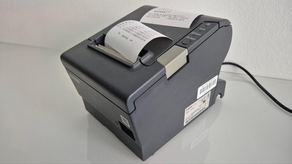 Epson TM-T88V Bonprinter, Computers en Software, Printers, Printer, Ophalen of Verzenden, Zo goed als nieuw, Thermo-printer