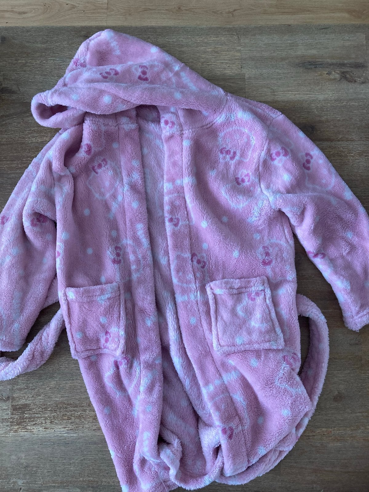 Hello Kitty Badjas Roze Maat 104, Ophalen of Verzenden, Zo goed als nieuw, Meisje, Overige typen