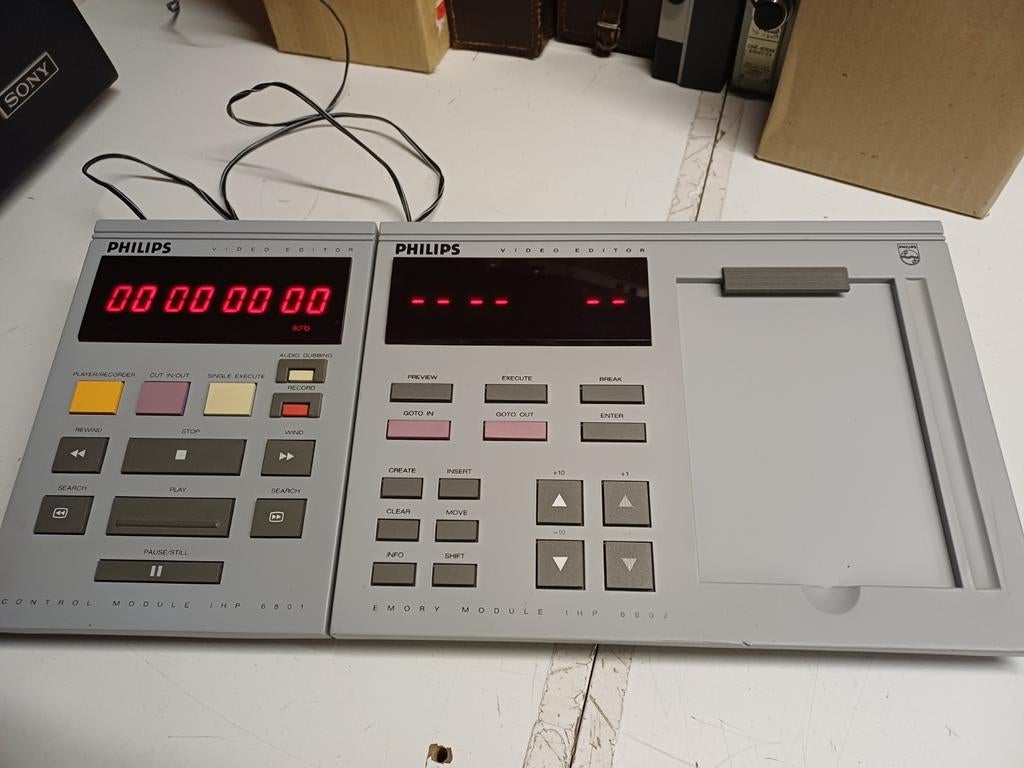 Philips IHP 6801 en 6802 Video Editor Control Module, Ophalen of Verzenden