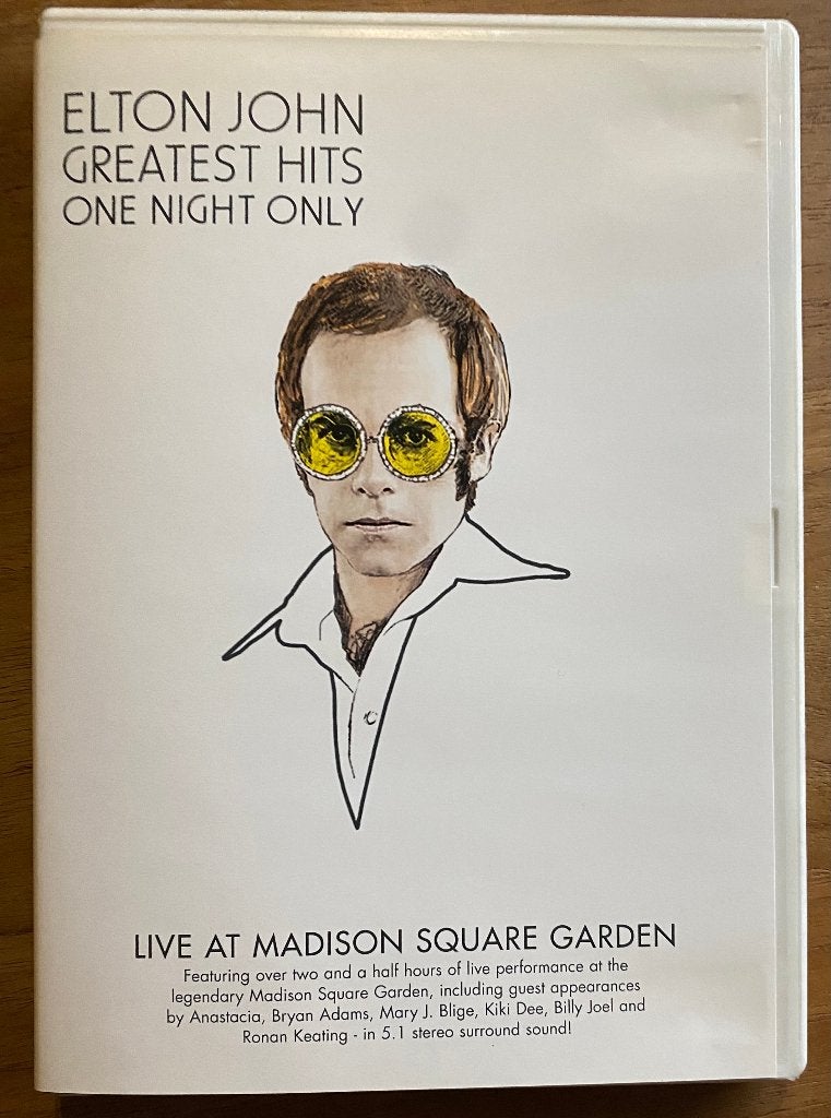 Elton John ‎– Greatest Hits - One Night Only DVD, Cd's en Dvd's, Engels, Alle leeftijden, Ophalen of Verzenden, Zo goed als nieuw