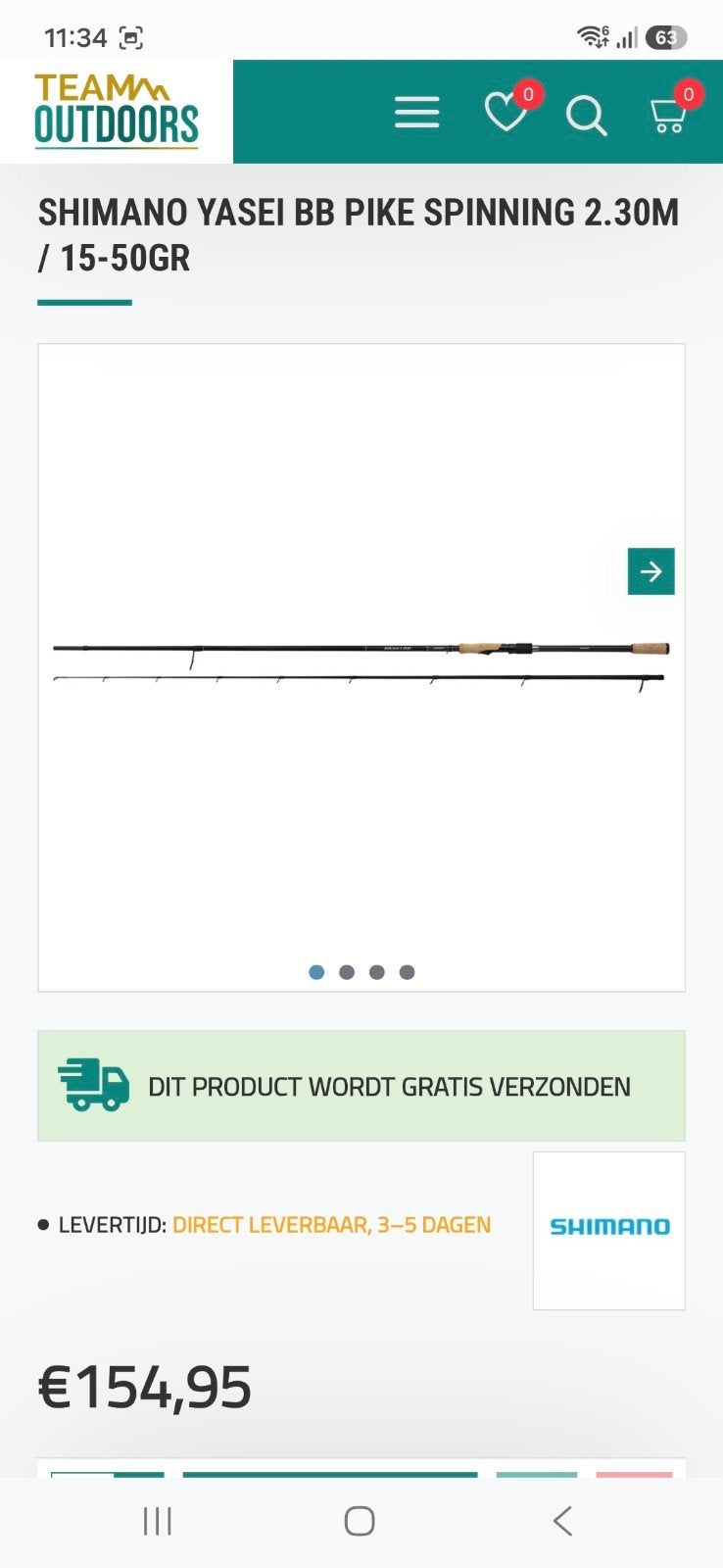 Koopje, Geweldige Roofvis set nieuw twv €375 !!!, Ophalen, Molen