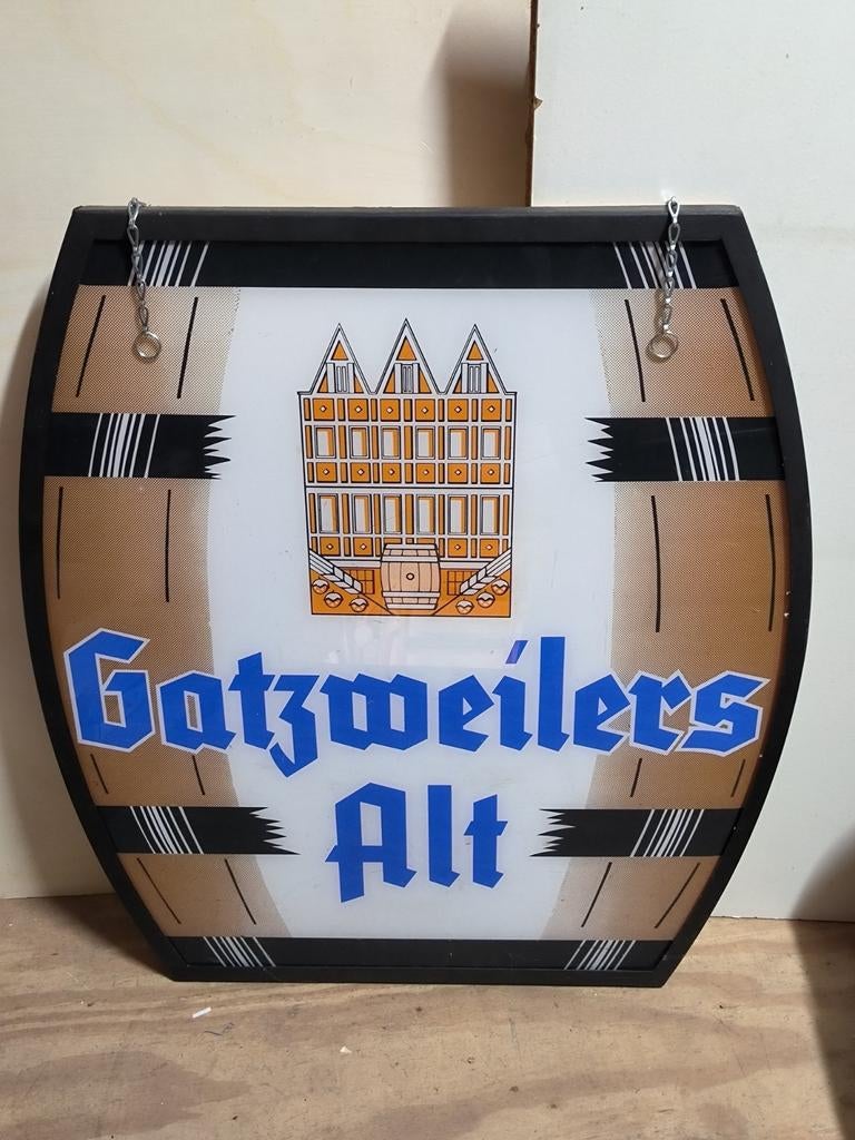 Reclame bord, Verzamelen, Biermerken, Ophalen, Zo goed als nieuw, Reclamebord, Plaat of Schild, Overige merken