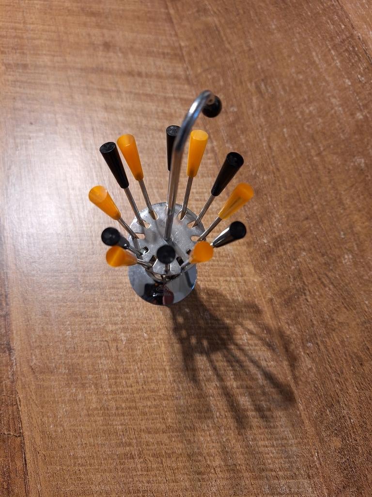 Vintage Cocktailprikkersset jaren '60, Ophalen of Verzenden