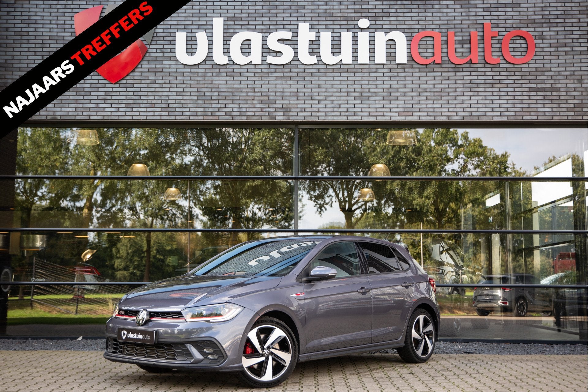 Volkswagen Polo 2.0 TSI GTI , Adaptive cruise, Apple Carplay, Auto's, Gebruikt, 1984 cc, Bedrijf, Grijs