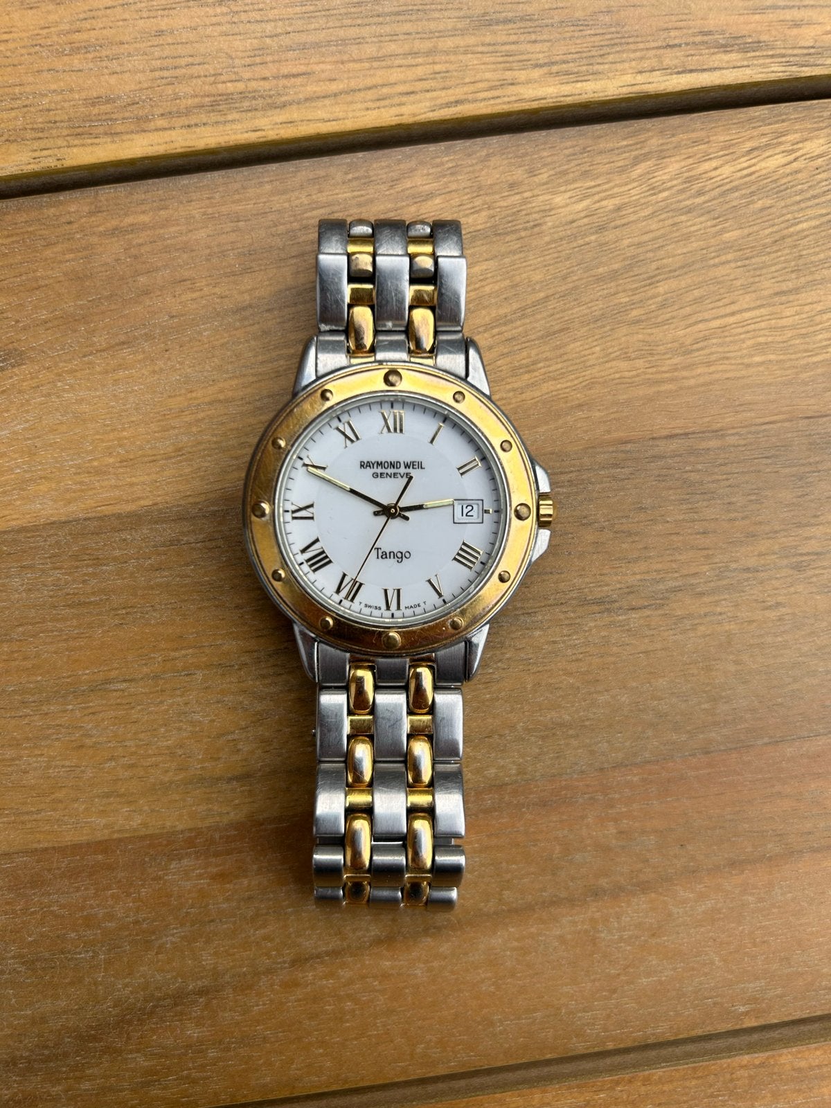 Raymond Weil Tango Horloge - Gebruikt, batterij leeg, Sieraden, Tassen en Uiterlijk, Horloges | Heren, Staal, Gebruikt, Staal