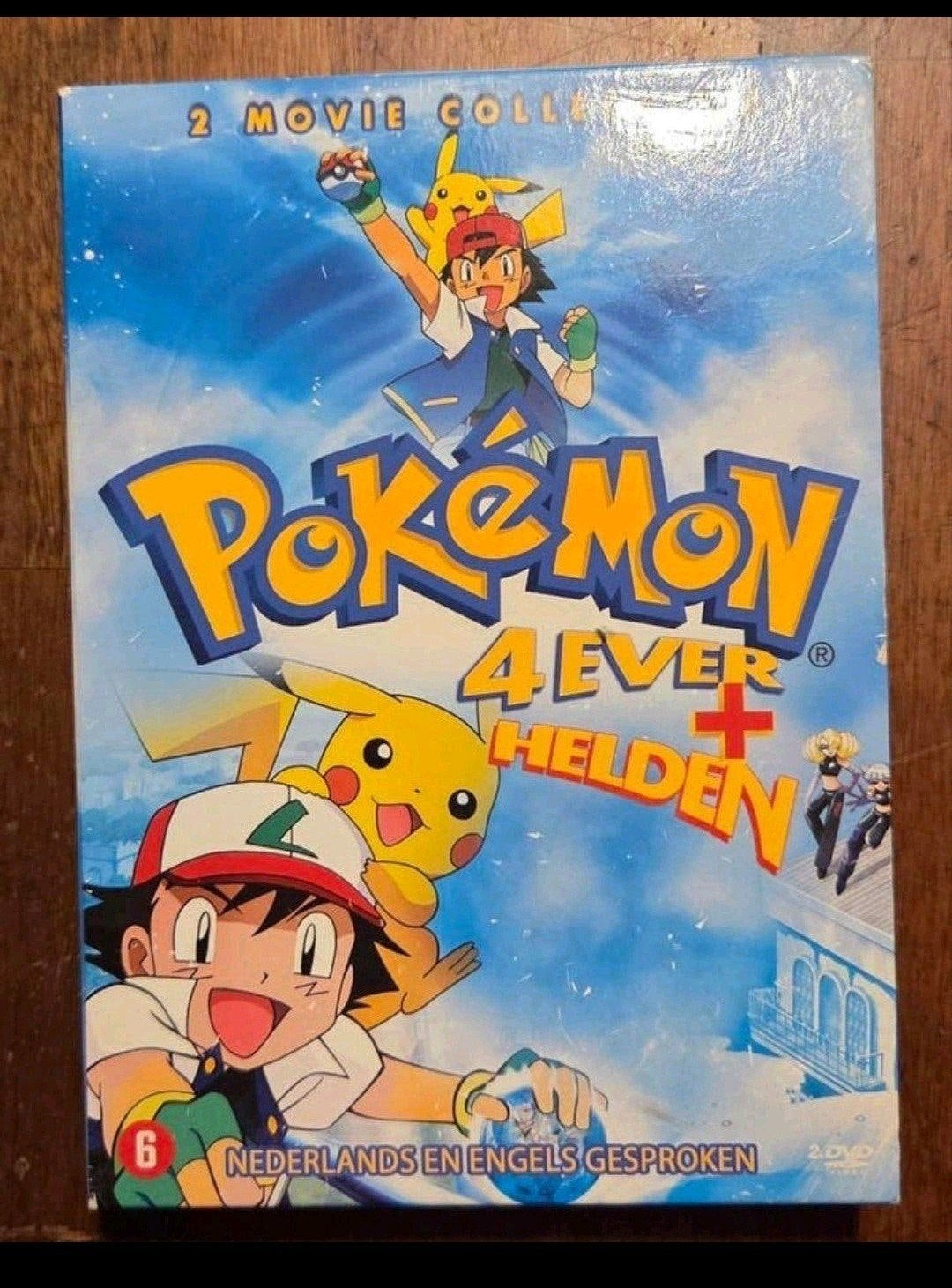 Pokémon 4Ever' en 'Pokémon Helden'  DVD Boxset, Cd's en Dvd's, Vanaf 6 jaar, Ophalen of Verzenden, Nederlands, Nederlands