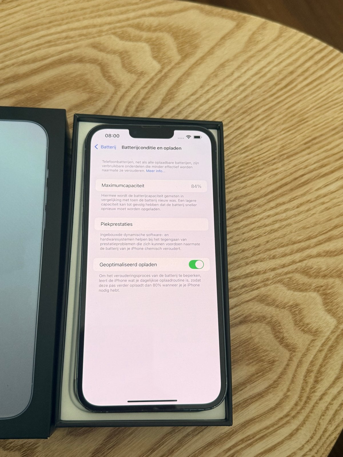 iPhone 13 Pro Max 256GB - 84% batterijconditie, Ophalen, 256 GB, IPhone 13 Pro Max