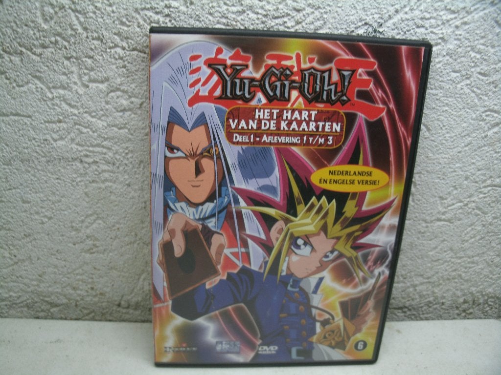 dvd 315k yu-gi-oh- het hart van de kaarten ned gespr, Cd's en Dvd's, Ophalen of Verzenden, Zo goed als nieuw