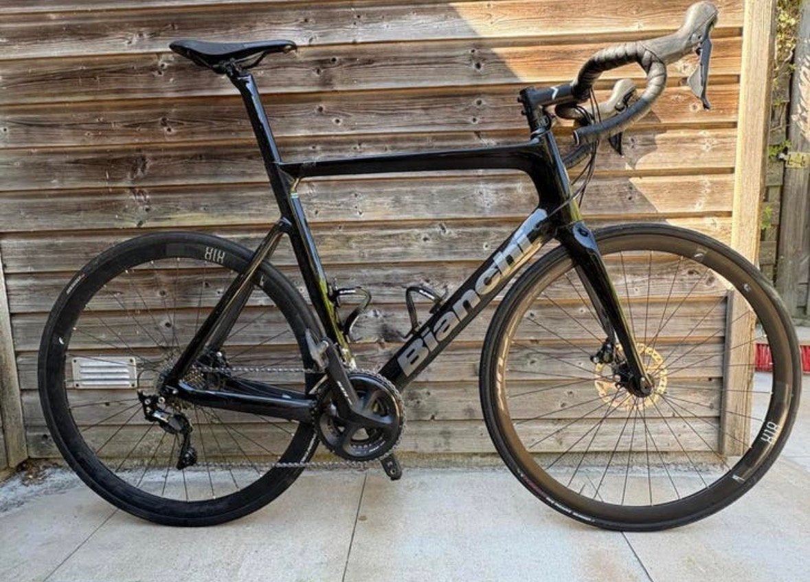 Bianchi Aria 105 - Disc. Maat 61. Full Carbon, Overige merken, 28 inch, Ophalen of Verzenden, Zo goed als nieuw