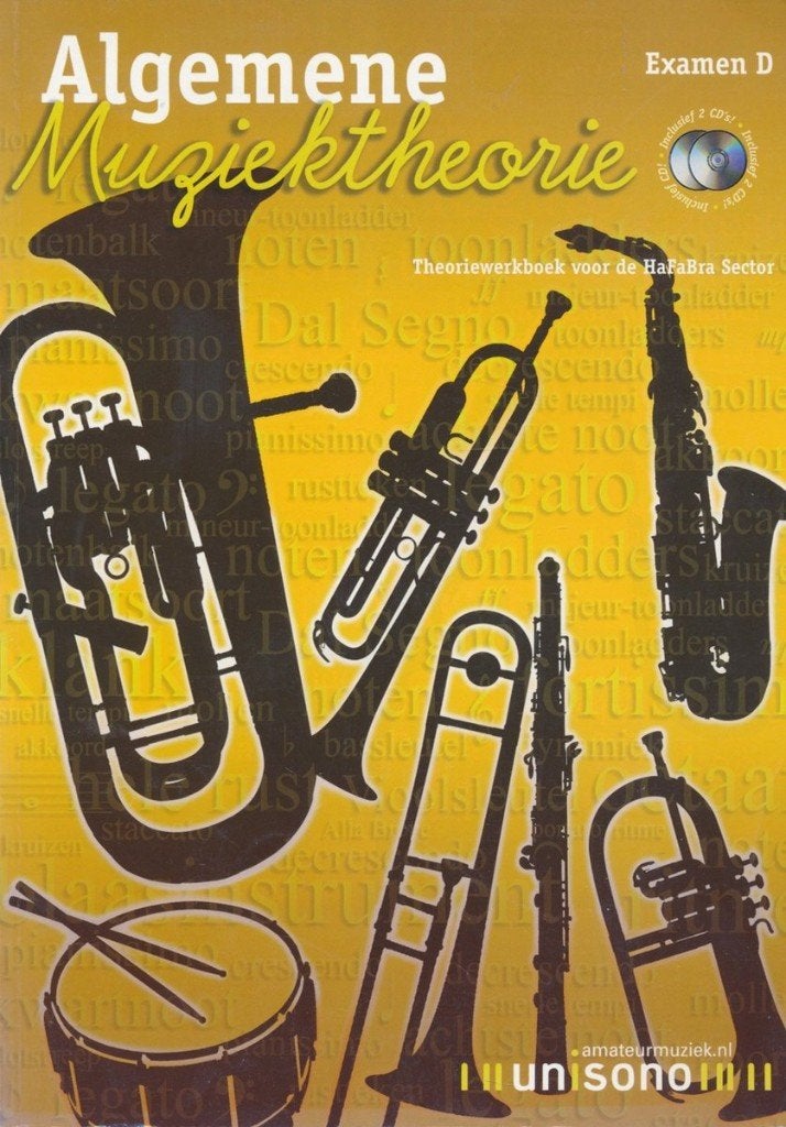 Algemene muziektheorie D--HAFABRA + D + 2 cd's, Boeken, Ophalen of Verzenden, Gelezen, Artiest