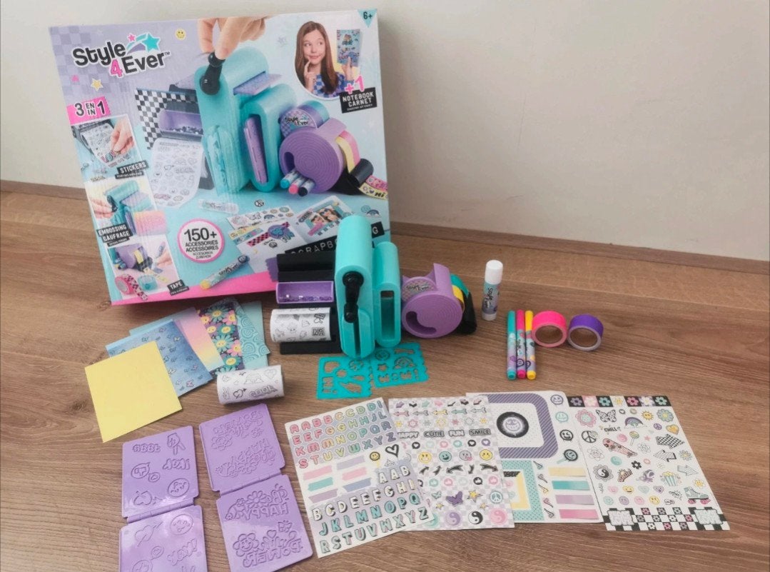 Style 4 Ever 3-in-1 scrapbook knutselset

Het is gebruikt, m, Ophalen of Verzenden, Gebruikt