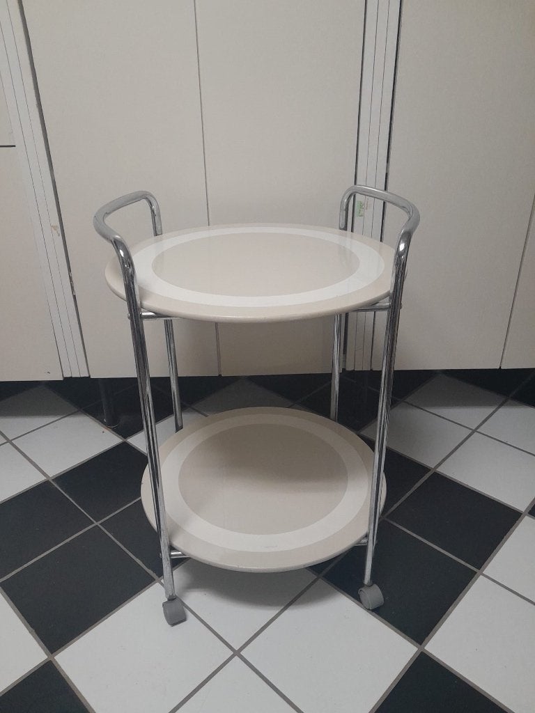 Bijzettafel Puhlmann, Minder dan 55 cm, Gebruikt, Rond, Ophalen