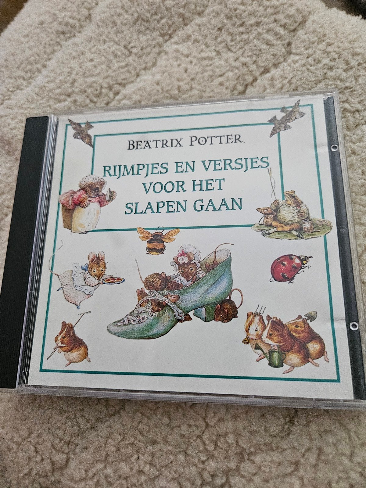 Beatrix Potter: Rijmpjes en Versjes voor het Slapen Gaan CD, Gebruikt, Ophalen of Verzenden, Verhaal of Sprookje, 3 tot 5 jaar
