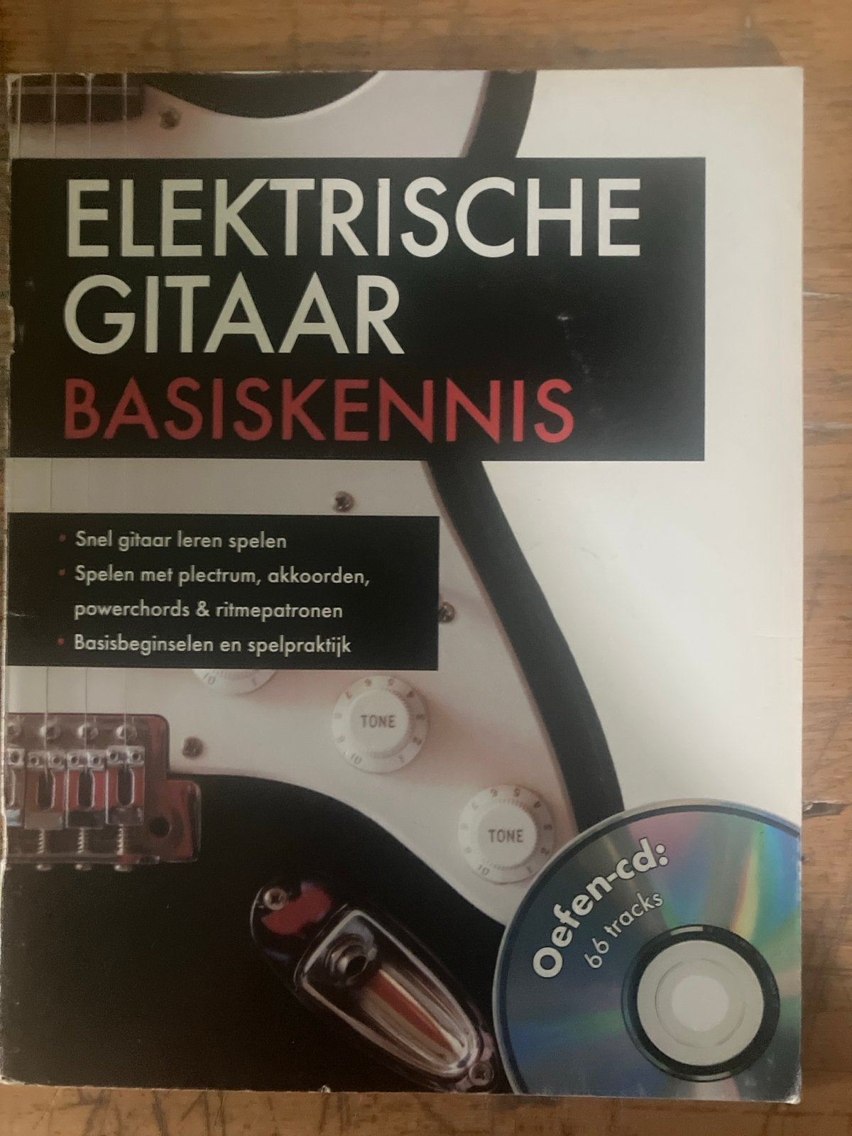 Elektrische Gitaar Basiskennis - Inclusief Oefen-CD, Ophalen of Verzenden, Zo goed als nieuw, Overige niveaus