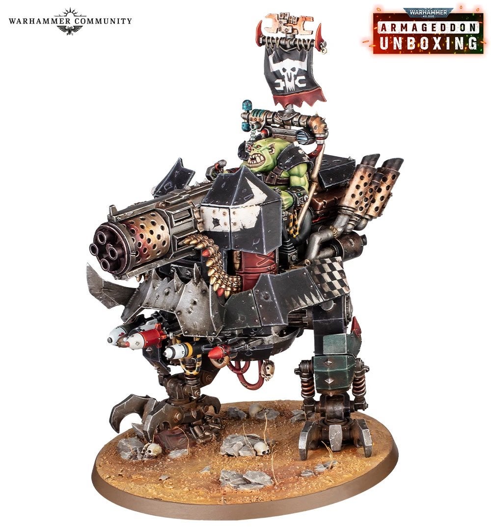 Big mek dakkarig on sprue 40k, Hobby en Vrije tijd, Wargaming, Ophalen of Verzenden, Zo goed als nieuw, Warhammer 40000, Figuurtje(s)