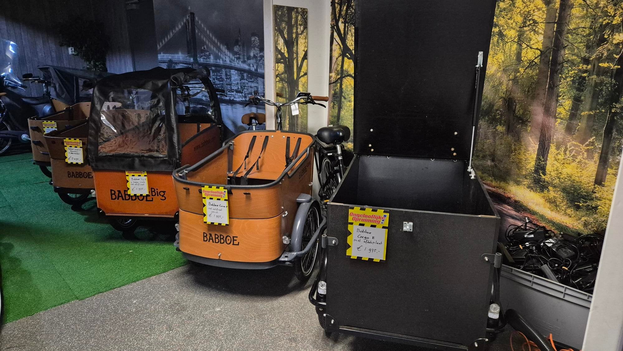 Babboe Sale ! inclusief Certificaat, Fietsen en Brommers, Overige merken, Koedijkerweg 12A
3816 bv  Amersfoort, NL, Zo goed als nieuw
