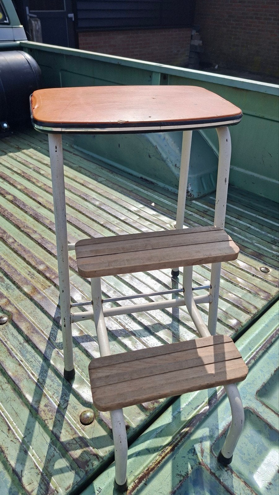 Vintage jaren '60 keukentrapje - Retro design, Ophalen