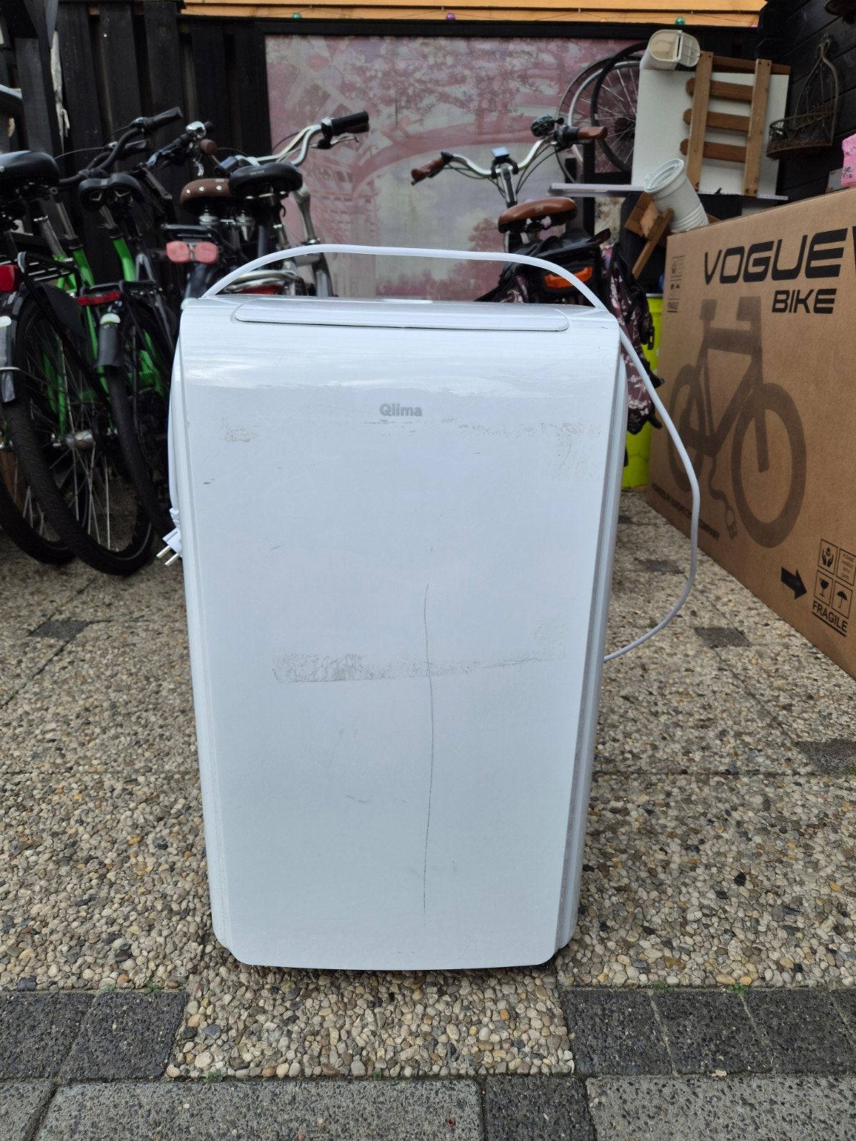 Qlima Mobiele Airco - Koel en Comfortabel, Witgoed en Apparatuur, Ophalen, Gebruikt, Minder dan 60 m³, Koelen en Ontvochtigen