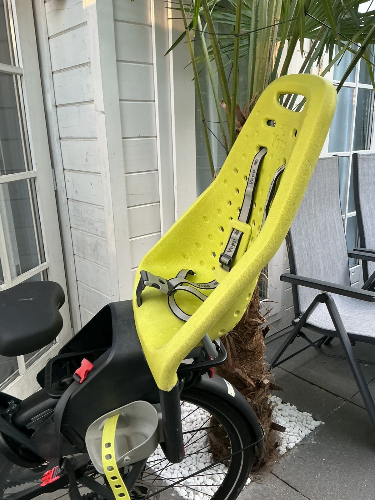 Yepp fietstoeltje voor achterop, Ophalen, Achterzitje, 9 t/m 36 kg, Gebruikt