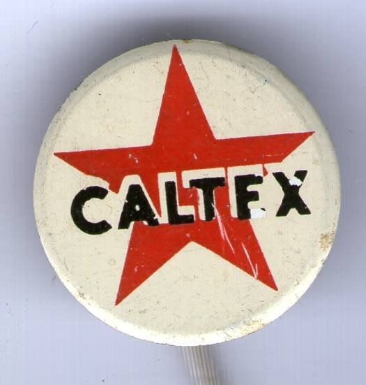 CALTEX blik brandst0f ( M_023), Verzenden, Nieuw, Transport, Speldje of Pin