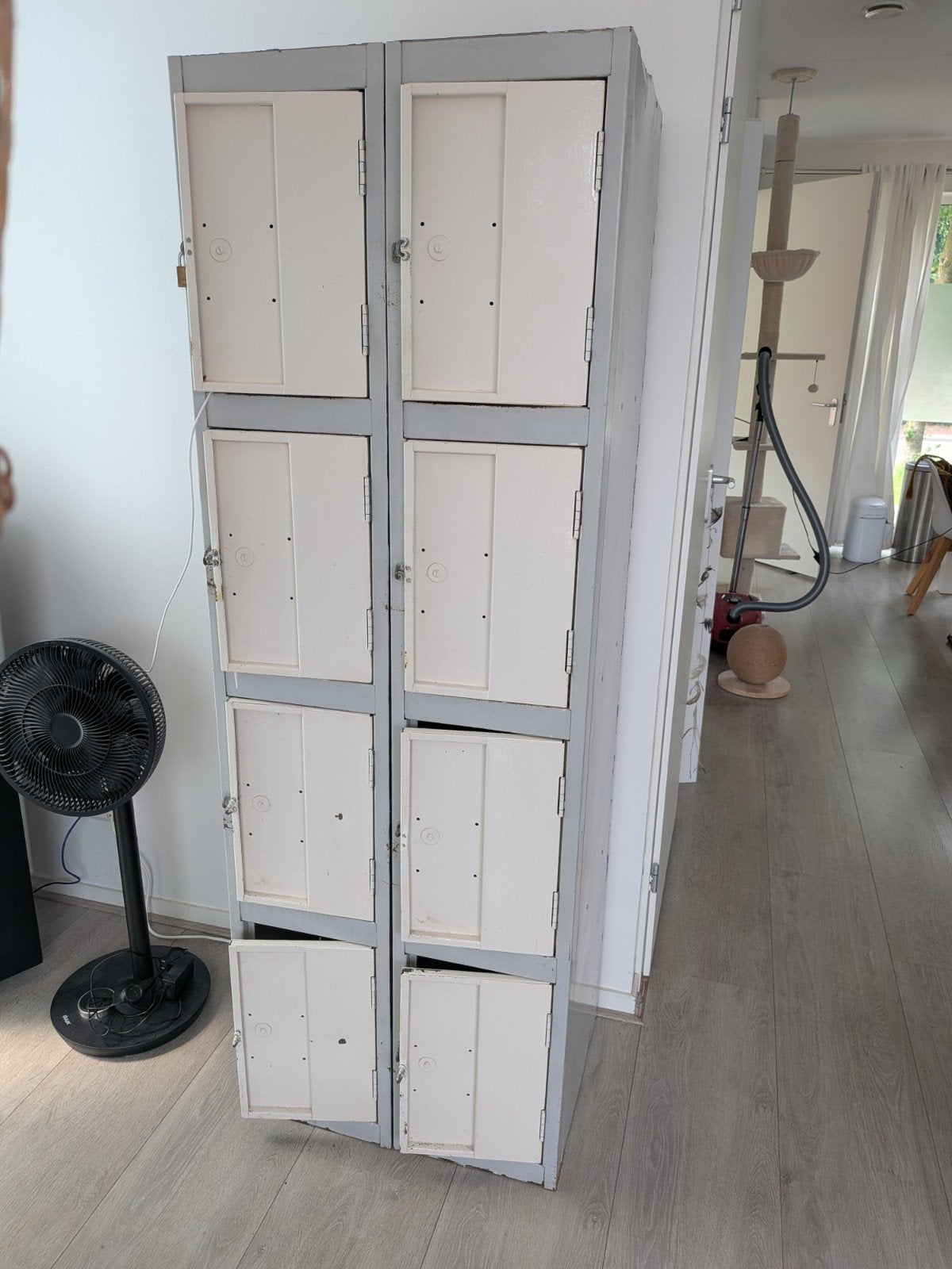 Lockerkast, Ophalen, Gebruikt, Vintage Industrieel