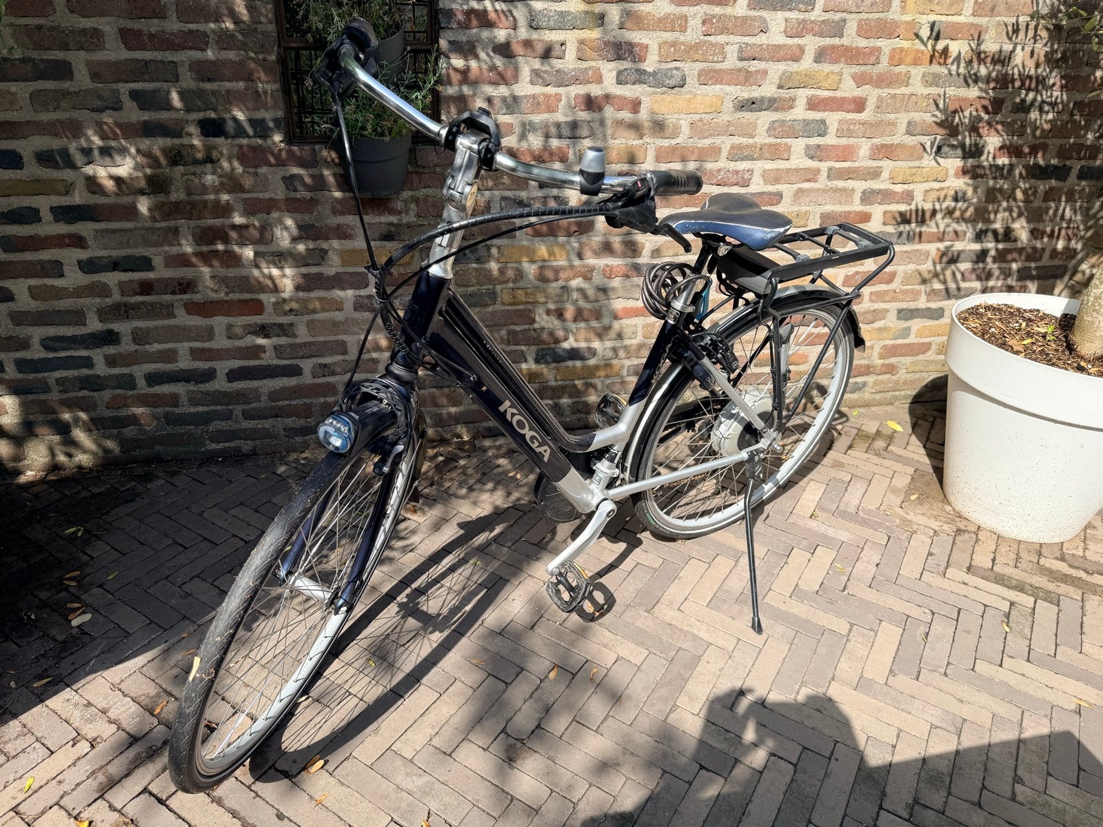 Koga E Deluxe damesfiets 47, zonder accu, voor onderdelen, Velgrem, Ophalen, Overige merken, 53 tot 56 cm
