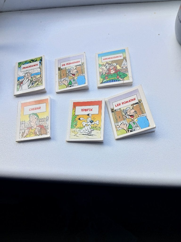Asterix en Obelix boekjes/munten, Overige supermarkten, Ophalen of Verzenden