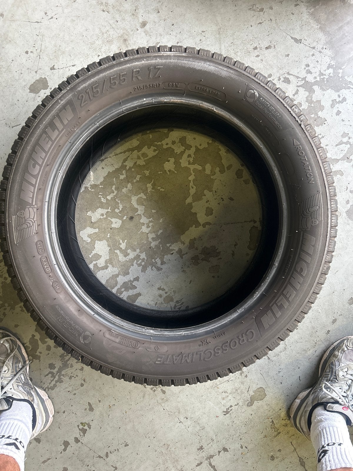 Michelin CrossClimate 215/55 R17 All Season band, Ophalen, Gebruikt