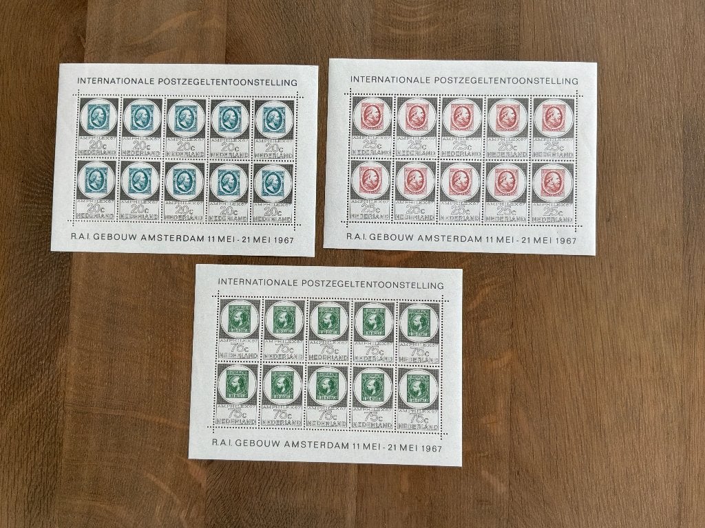 Nederland NVPH V886, V887 en V888 postfris, Ophalen of Verzenden, Postfris