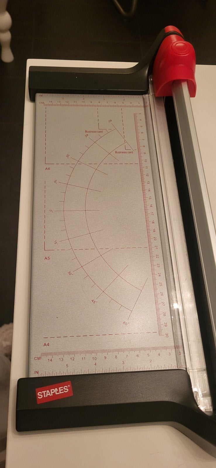 Staples papiersnijder, Ophalen of Verzenden, Zo goed als nieuw