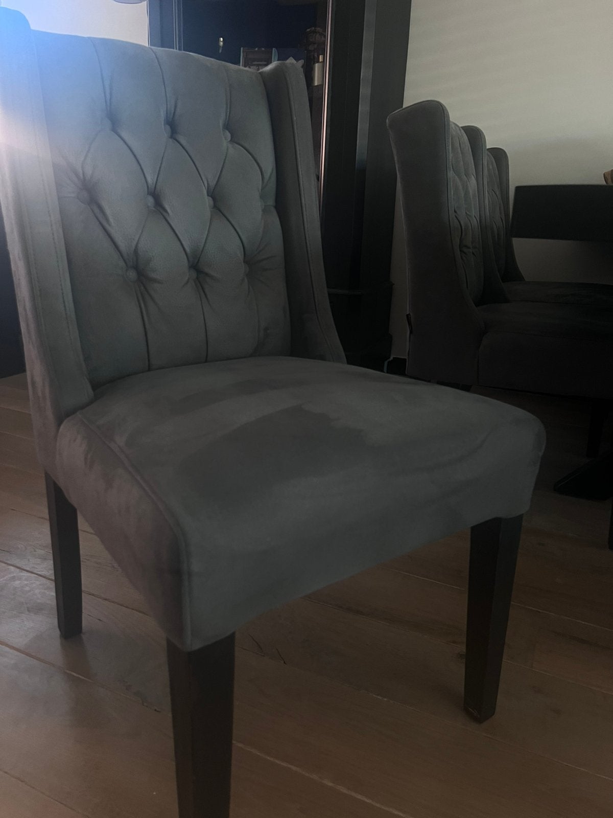 Eetkamerstoelen landelijk, Ophalen of Verzenden, Zo goed als nieuw