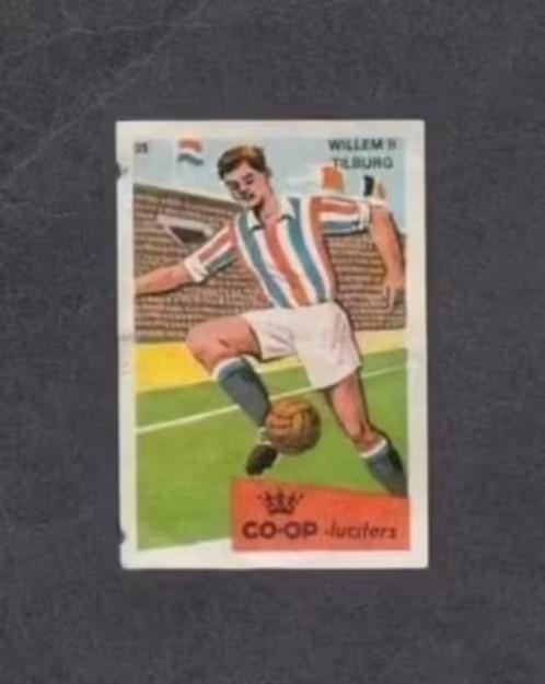 Lucifermerk Willem II Tilburg Voetbal Jaren 60., Ophalen of Verzenden, Zo goed als nieuw