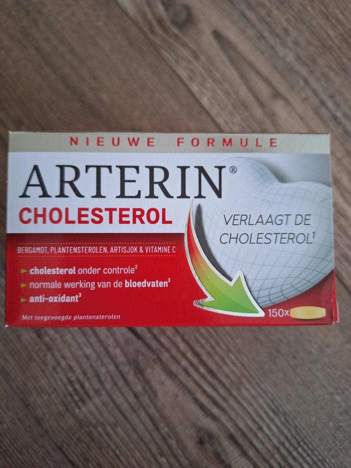 Arterin Cholesterol - Nieuwe Formule - 150 tabletten, Ophalen of Verzenden, Nieuw, Overige typen
