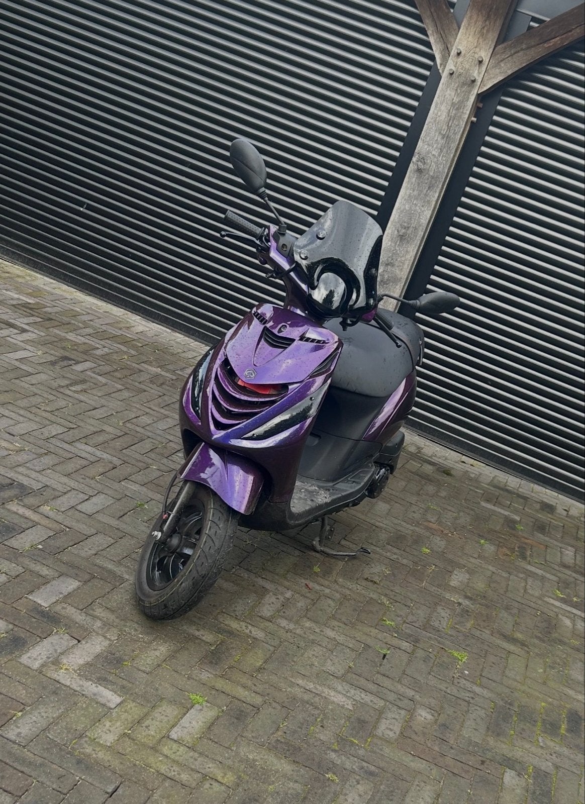 Piaggio Zip 80cc - mystic purple, Gebruikt, Maximaal 45 km/u, Zip, Ophalen of Verzenden