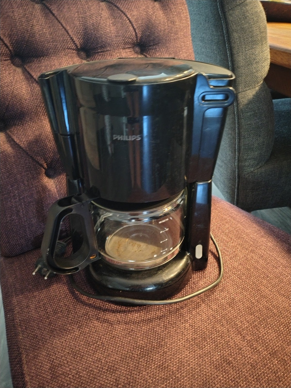 Philips Koffiezetapparaat - Zwart, Gebruikt, Ophalen, Gebruikt, 10 kopjes of meer, Koffiemachine