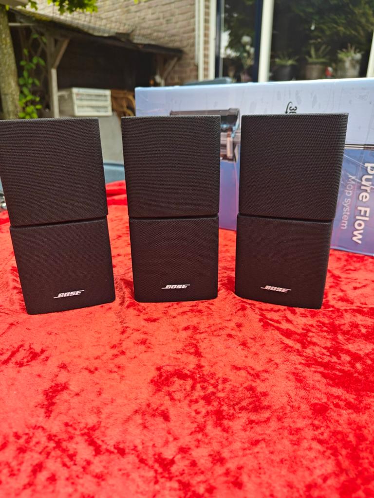 Bose Dual luidsprekers 3x zwart of 5x, Audio, Tv en Foto, Luidsprekers, Overige merken, Ophalen of Verzenden, Zo goed als nieuw
