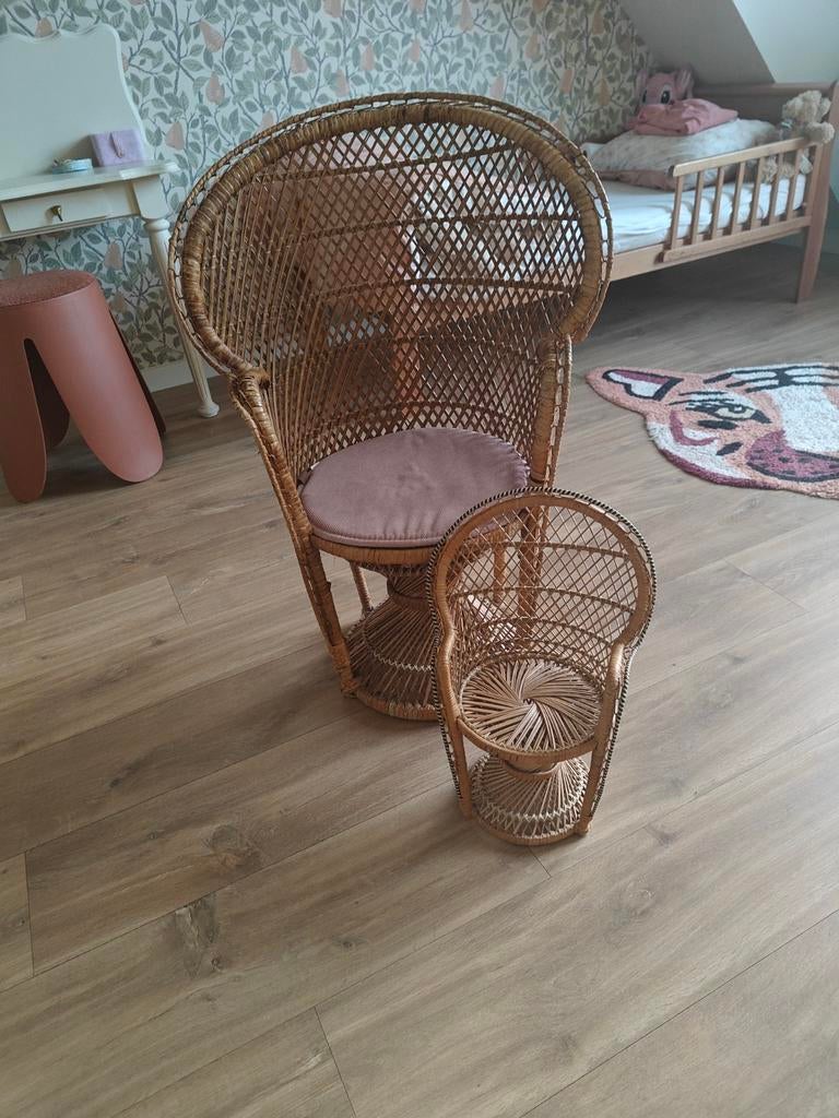 Rotan stoeltjes, Ophalen of Verzenden, Stoel(en)