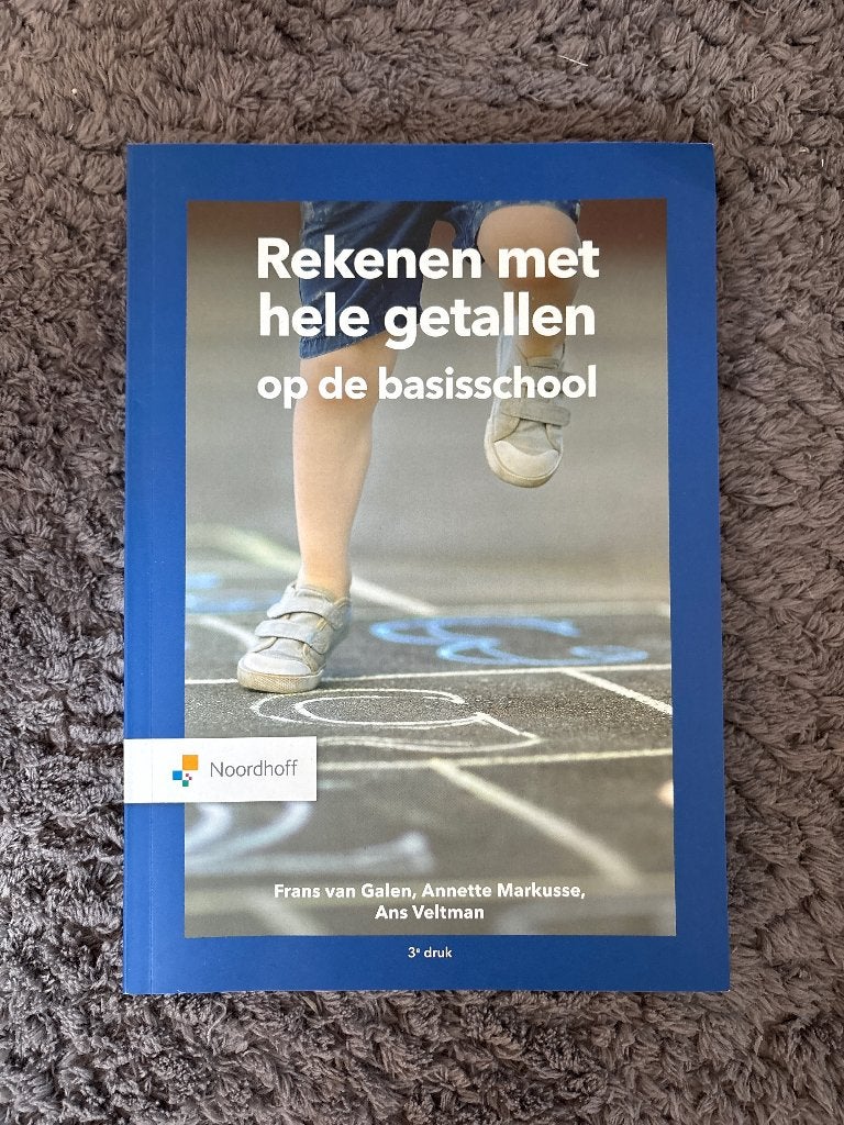 Rekenen met hele getallen - op de basisschool, Boeken, Ophalen of Verzenden, Beta, Nieuw, HBO