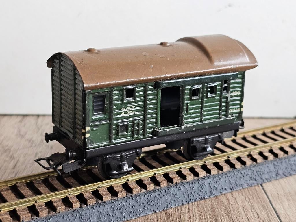 Modeltrein Ho marklin blikken wagon DRB SLUITWAGEN, Hobby en Vrije tijd, Ophalen of Verzenden, Wisselstroom, Wagon, Märklin
