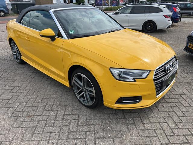 Audi A3 Cabriolet 2.0 TFSI quattro Pro Line Plus, Auto's, Audi, Automaat, Gebruikt, Leder en Stof, Bedrijf