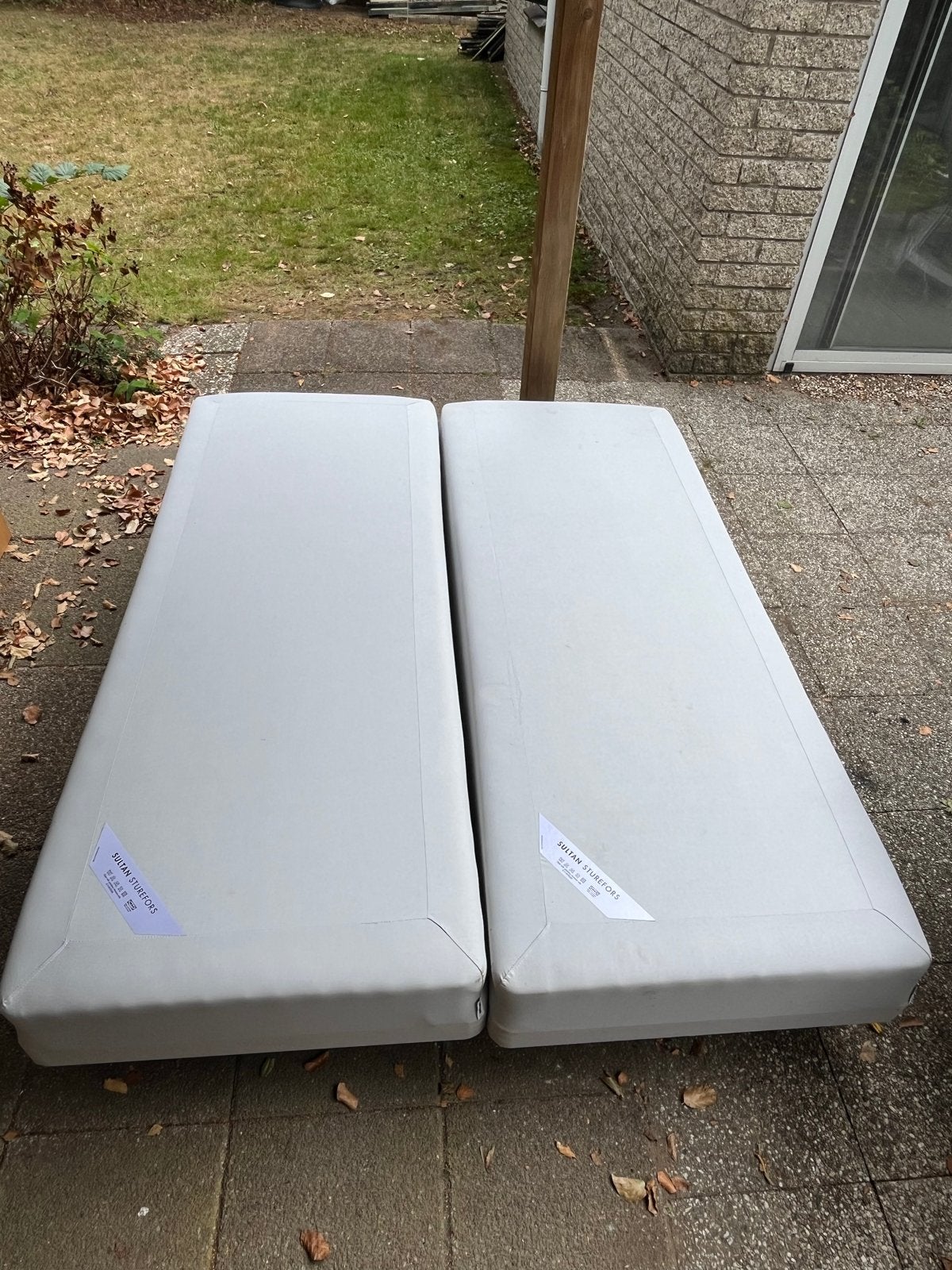IKEA Sultan Sturefors bedbodems voor boxspring (2x), Ophalen, Gebruikt, 90 cm, Tweepersoons