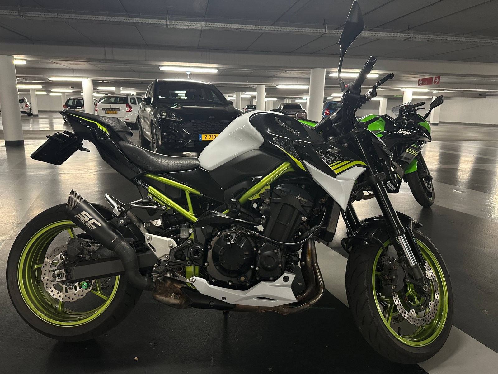 Kawasaki z900 35kw (A2) sc project, Ophalen
