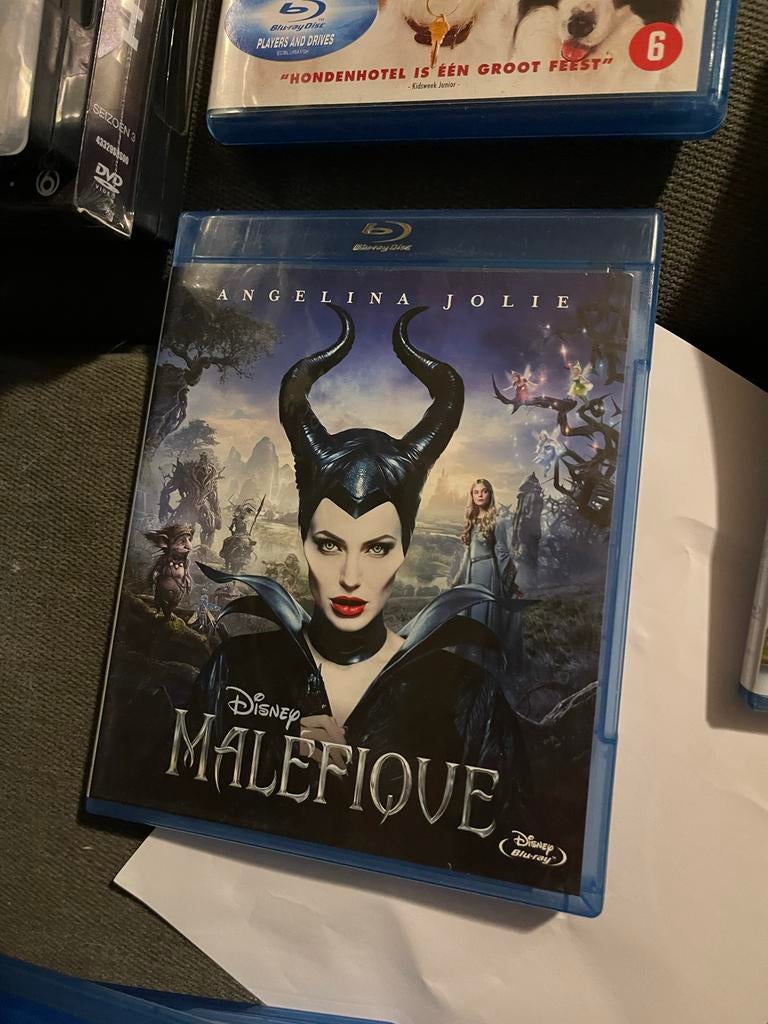 Maleficent Blu-ray - Angelina Jolie Disney Film, Cd's en Dvd's, Ophalen of Verzenden, Zo goed als nieuw, Science Fiction en Fantasy