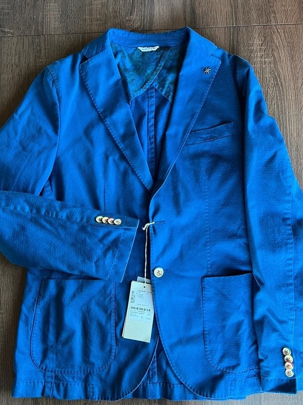 Nieuw Manuel Ritz super Pasvorm met blauwe kleur maat 52, Maat 52/54 (L), Nieuw, Manuel Ritz, Verzenden