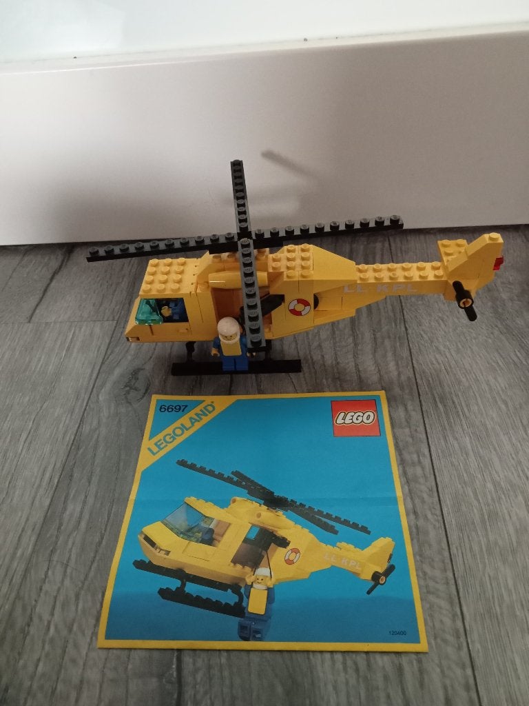Lego Town Classic Town Coast Guard 6697 Rescue-I Helicopter, Kinderen en Baby's, Speelgoed | Duplo en Lego, City, Lego, Ophalen of Verzenden