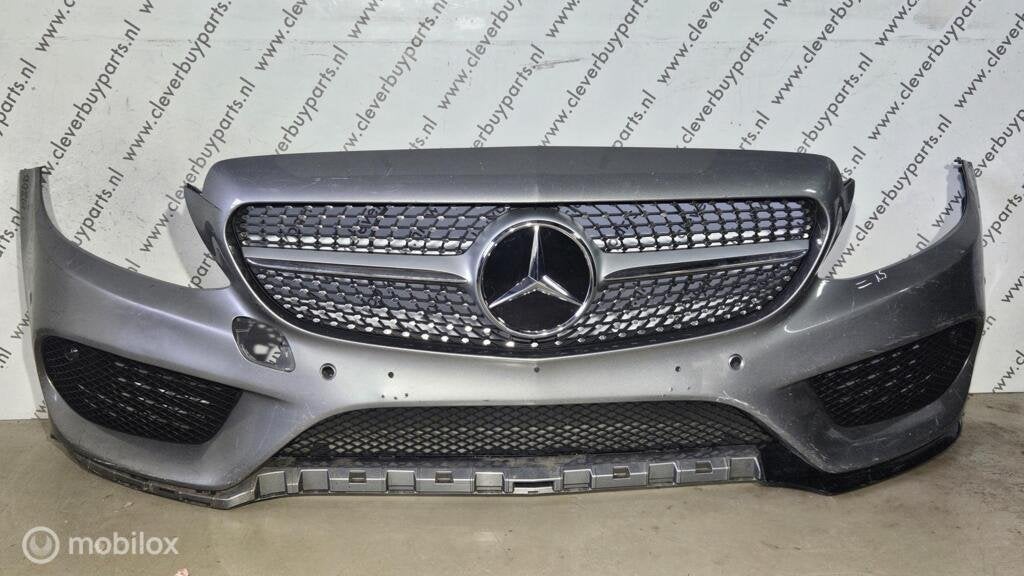 Voorbumper origineel C-klasse W205 ('14->) A2058850925, Auto-onderdelen, Gebruikt, Voor, Mercedes-Benz, Ophalen of Verzenden