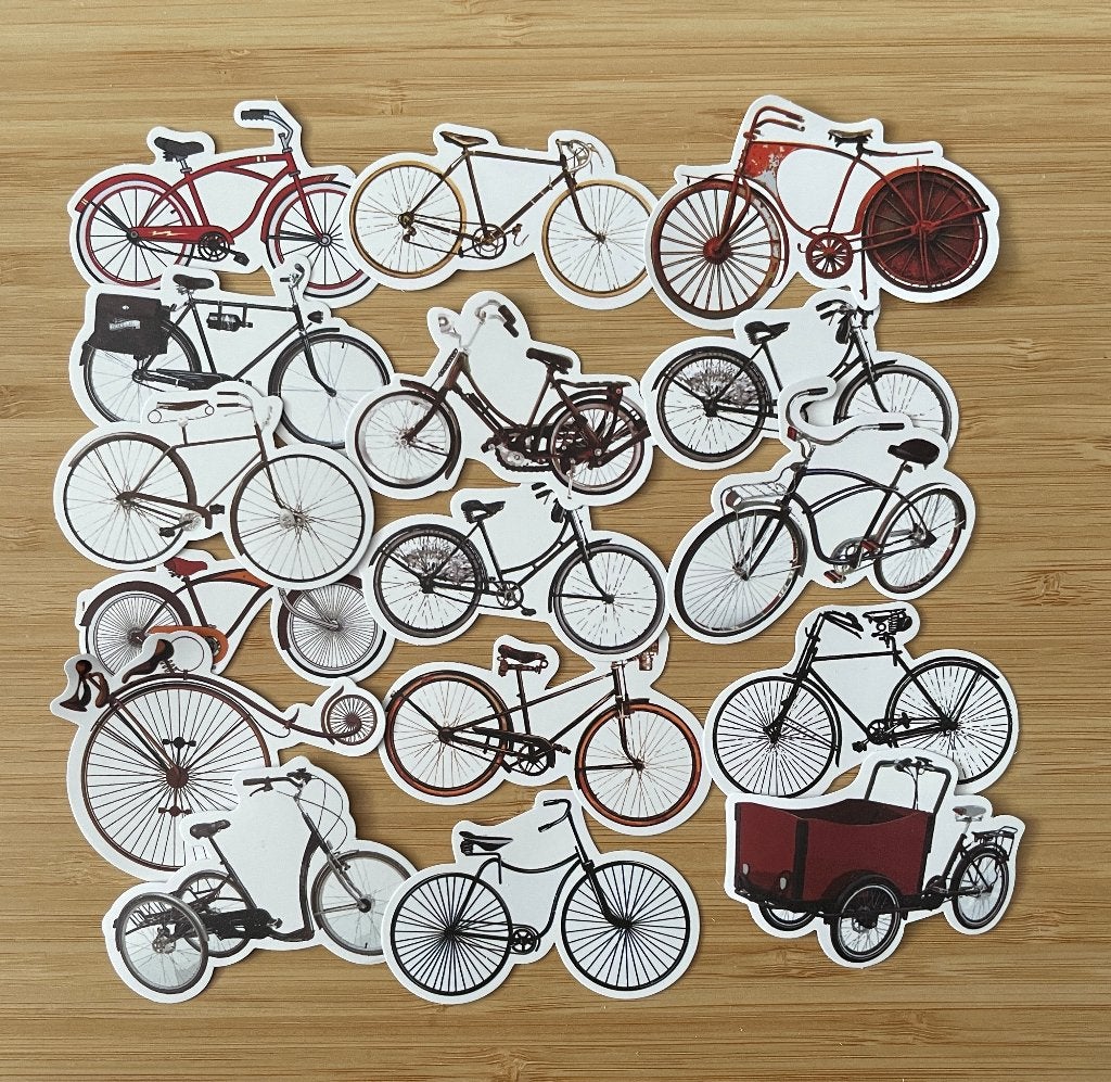 Fietsen stickers, Verzenden, Nieuw, Meerdere stickers