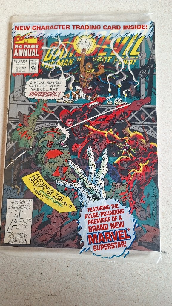 Daredevil sealed comic nr 9 uit 1993, Boeken, Eén comic, Amerika, Ophalen of Verzenden, Zo goed als nieuw