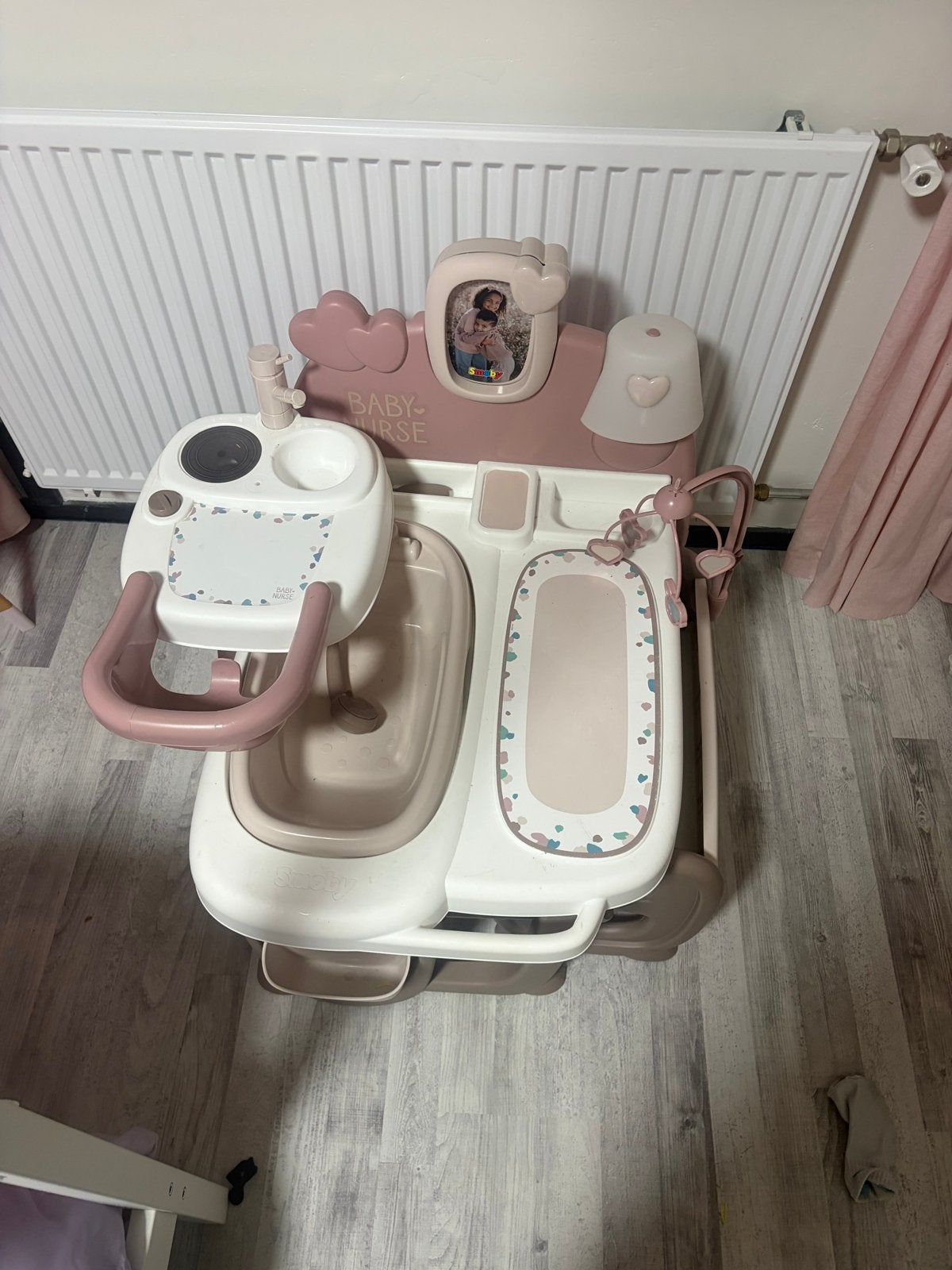 Smoby Baby Nurse speelset met badje en wiegje, Ophalen, Gebruikt, Overige typen