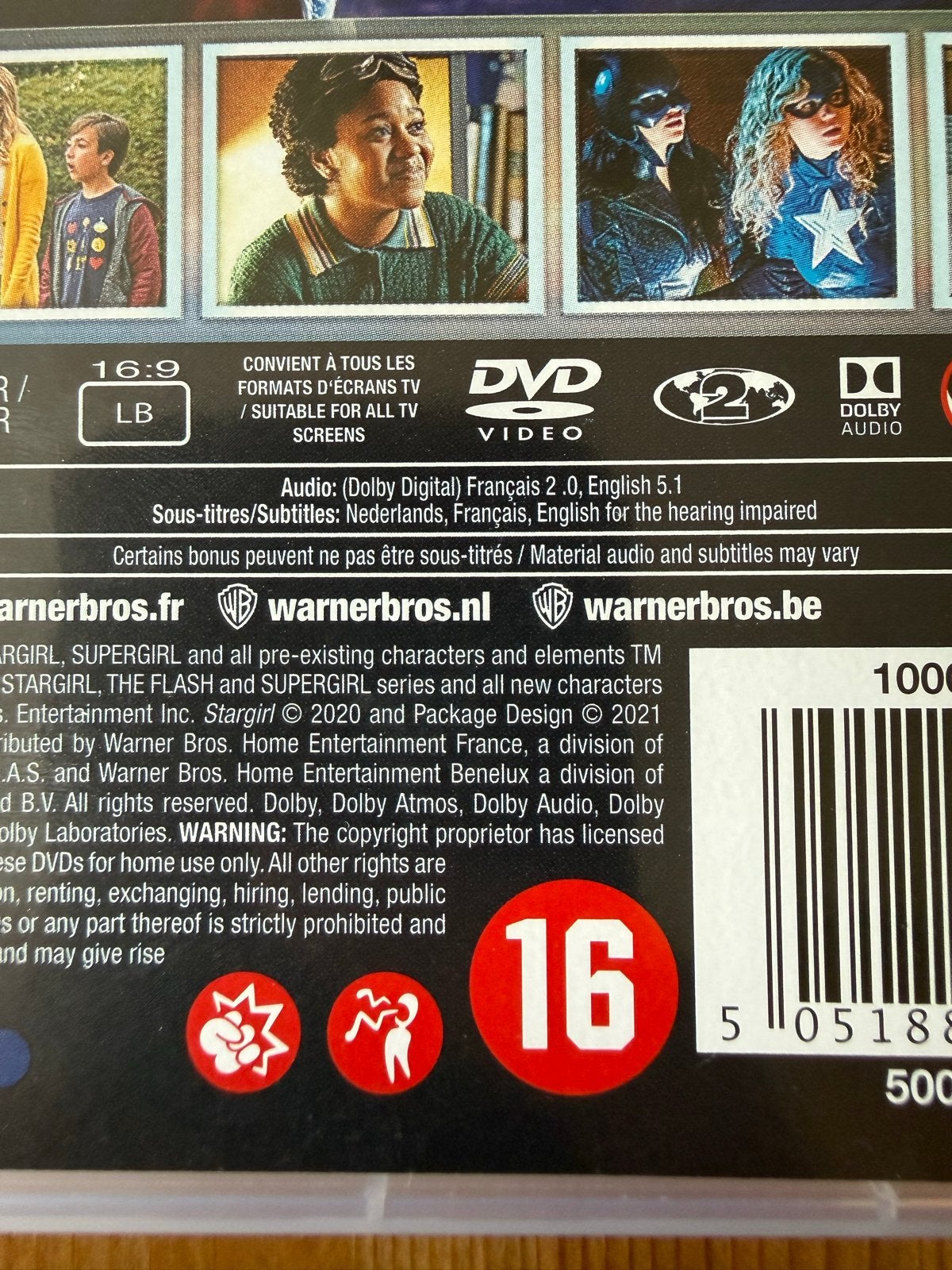 Stargirl complete seizoen 1 DVD - DC Comics Serie NLO ZGAN, Engels, Vanaf 16 jaar, Seizoen 1, Verzenden
